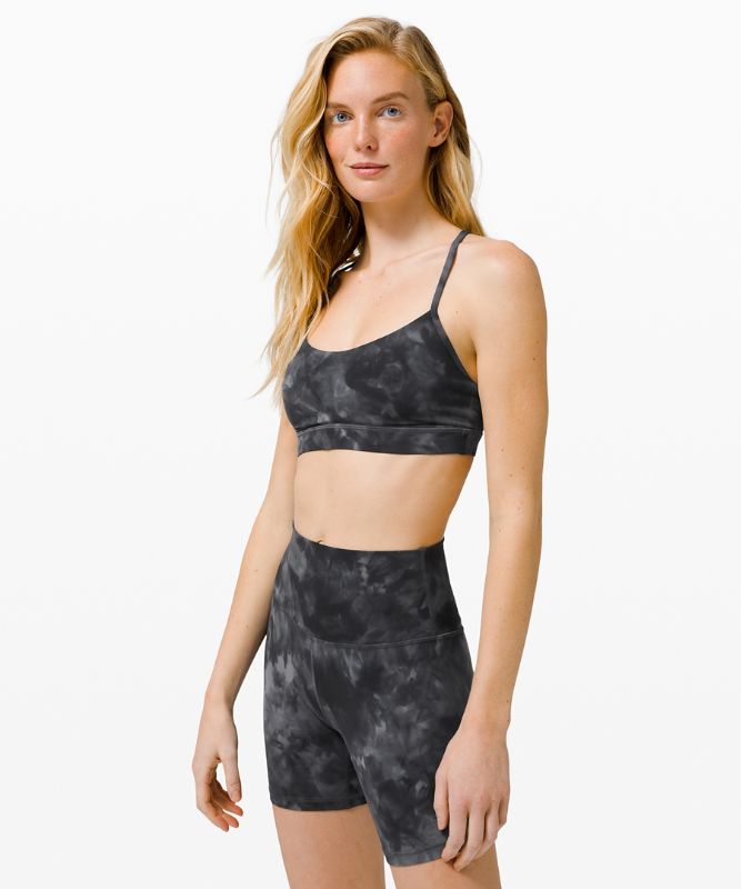 Sports Bras Lululemon Flow Y Nulu Bra Light Support, A–C Cups Mujer Grises Grises Oscuro | 42097-HRMI