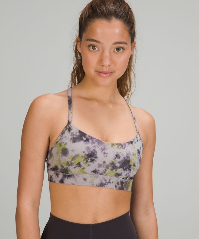 Sports Bras Lululemon Flow Y Nulu Bra Light Support, A–C Cups Mujer Morados Grises Multicolor | 20381-CLGM