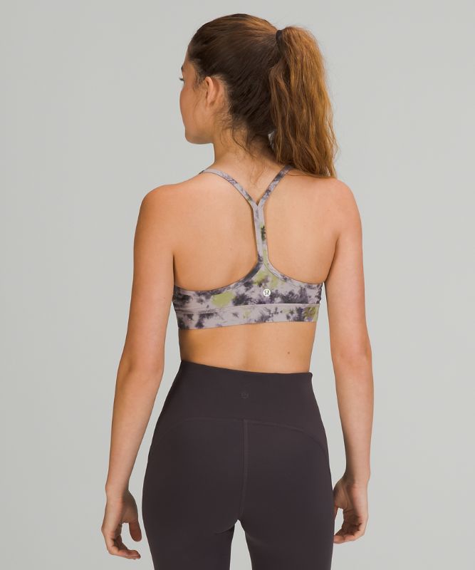 Sports Bras Lululemon Flow Y Nulu Bra Light Support, A–C Cups Mujer Morados Grises Multicolor | 20381-CLGM