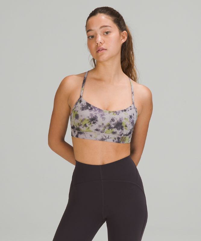 Sports Bras Lululemon Flow Y Nulu Bra Light Support, A–C Cups Mujer Morados Grises Multicolor | 20381-CLGM