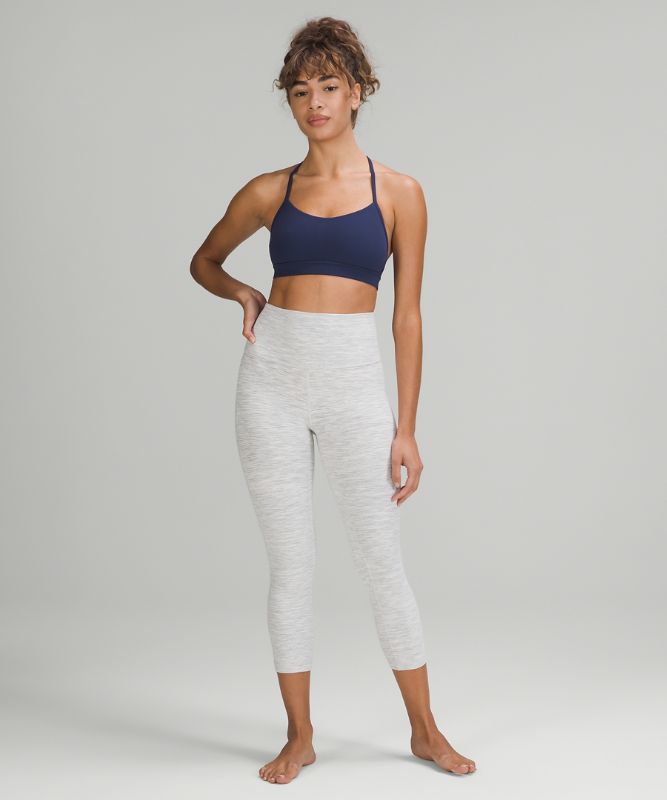 Sports Bras Lululemon Flow Y Nulu Bra Light Support, A–C Cups Mujer Night Sea | 14230-XLIU