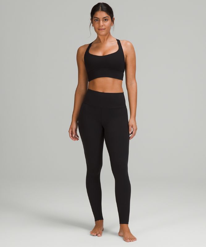 Sports Bras Lululemon Free to Be Bra Wild Long Line Mujer Negros | 05693-SZHE