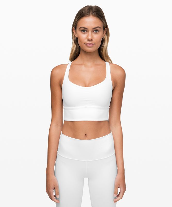 Sports Bras Lululemon Free to Be Bra Wild Long Line Mujer Blancos | 86270-GBTI