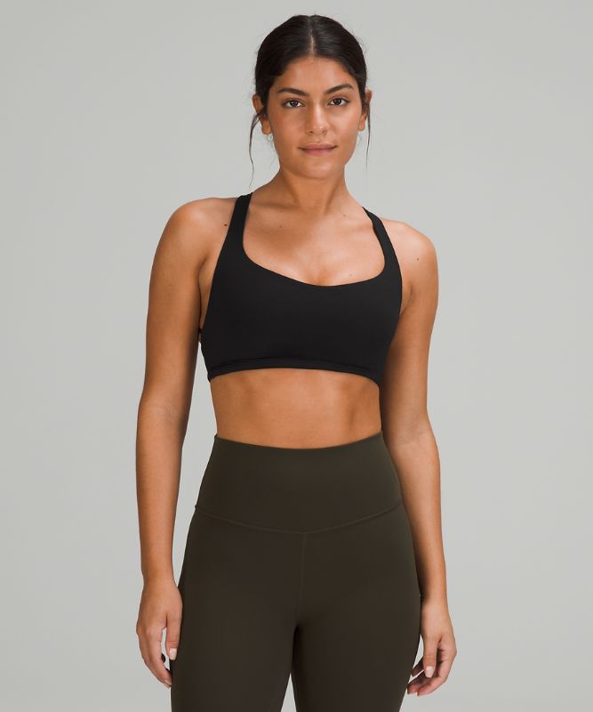 Sports Bras Lululemon Free to Be Bra - Wild Light Support, A/B Cup Mujer Negros | 19854-OGWZ