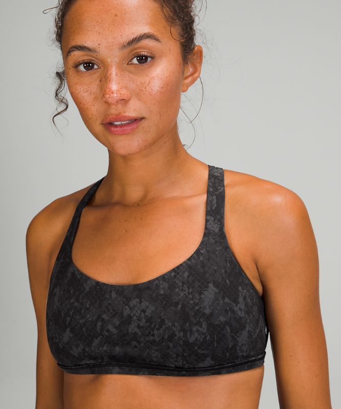 Sports Bras Lululemon Free to Be Bra - Wild Light Support, A/B Cup Mujer Camuflados Negros Multicolor | 17983-BCDO