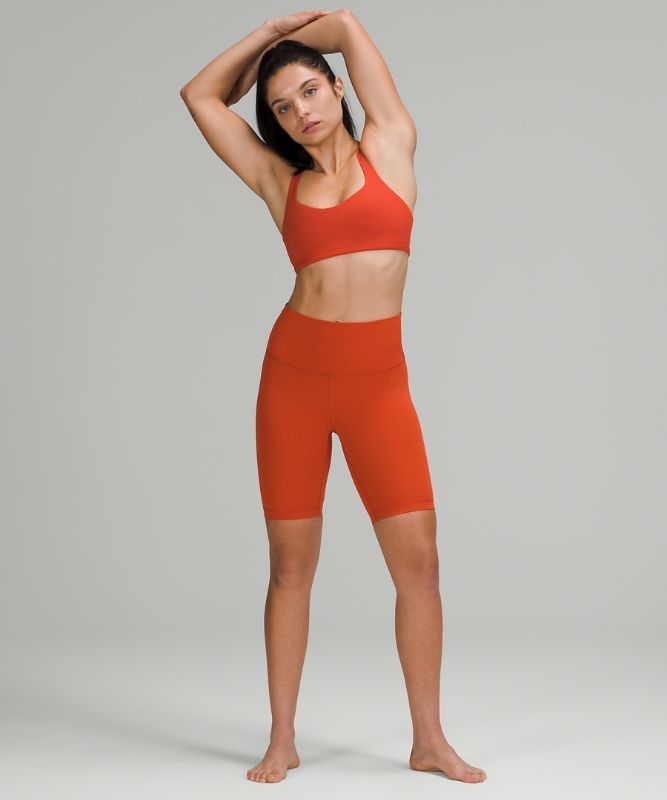 Sports Bras Lululemon Free to Be Bra - Wild Light Support, A/B Cup Mujer Naranjas | 37590-UFIC