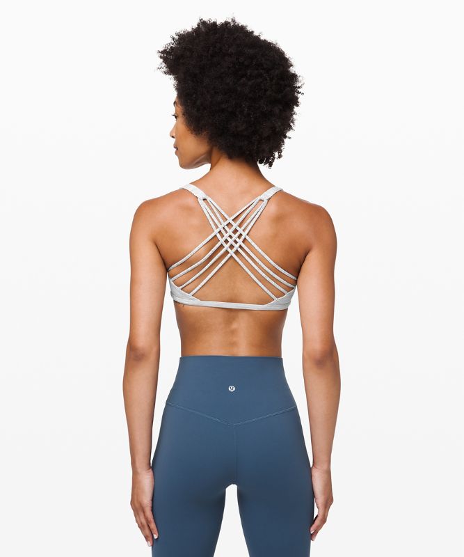 Sports Bras Lululemon Free to Be Bra - Wild Light Support, A/B Cup Mujer Wee Are From Space Nimbus Battleship | 94706-SWDC