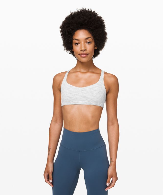 Sports Bras Lululemon Free to Be Bra - Wild Light Support, A/B Cup Mujer Wee Are From Space Nimbus Battleship | 94706-SWDC