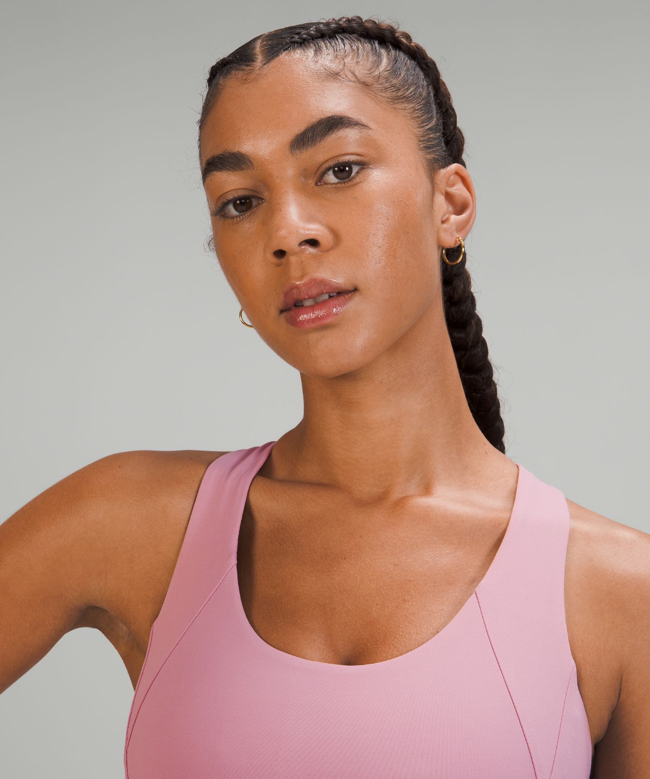 Sports Bras Lululemon Free to Be Elevated Bra Mujer Rosas Grises Marrom | 63458-EILN