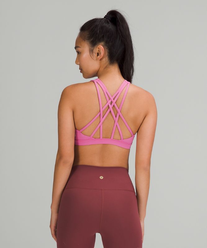 Sports Bras Lululemon Free to Be Serene Bra Mujer Rosas | 25076-VNMS