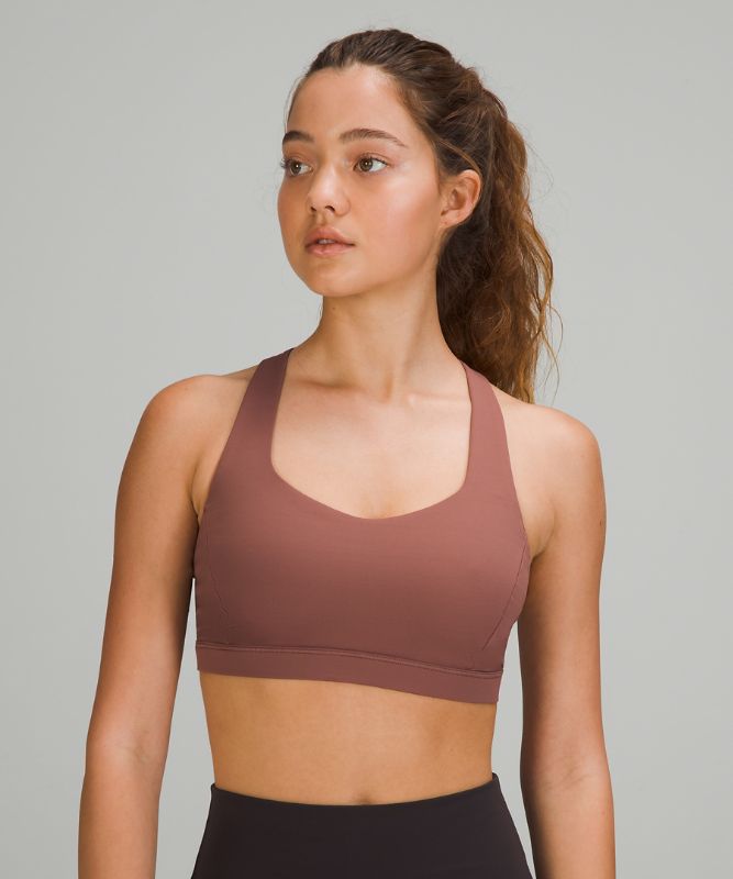 Sports Bras Lululemon Free to Be Serene Bra Mujer Smoky Topaz | 46179-PRZJ