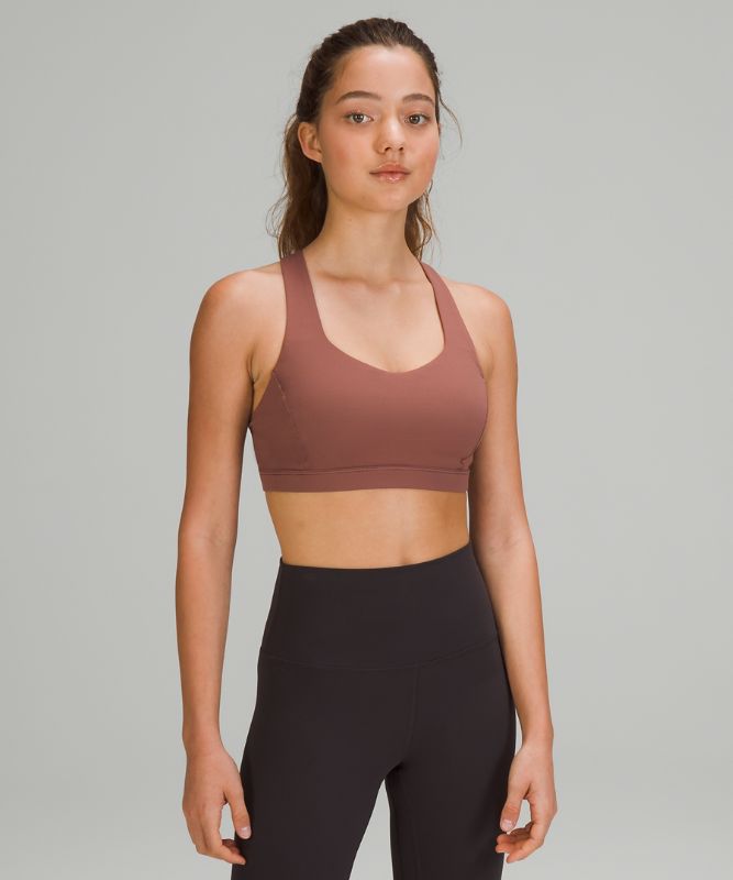 Sports Bras Lululemon Free to Be Serene Bra Mujer Smoky Topaz | 46179-PRZJ