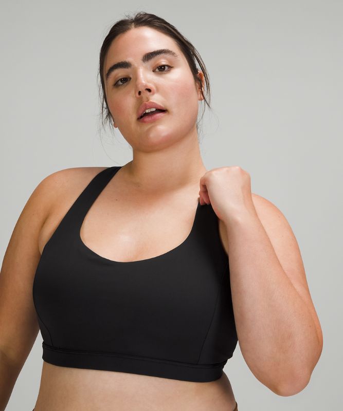 Sports Bras Lululemon Free to Be Serene Bra Light Support, C/D Cup Mujer Negros | 79208-XTZK