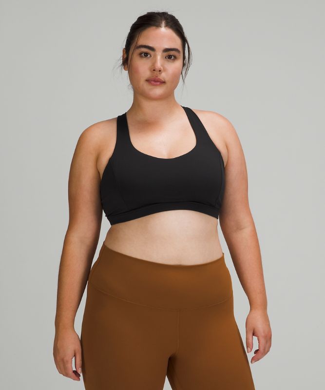 Sports Bras Lululemon Free to Be Serene Bra Light Support, C/D Cup Mujer Negros | 79208-XTZK