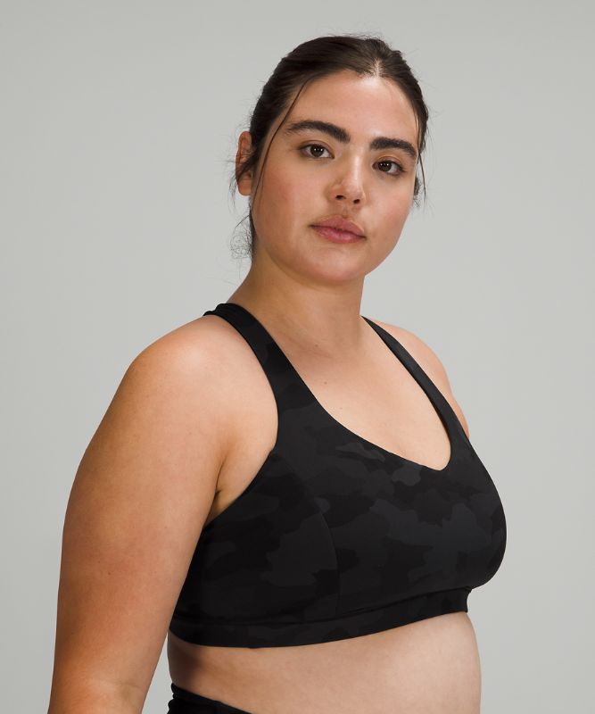 Sports Bras Lululemon Free to Be Serene Bra Light Support, C/D Cup Mujer Camuflados Negros Multicolor | 17803-LFOC