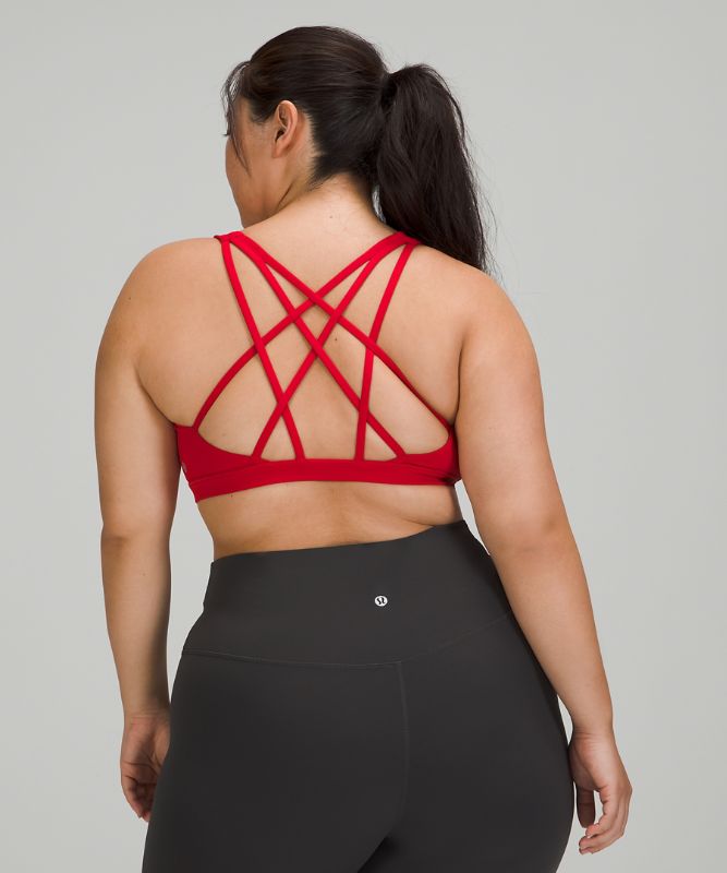 Sports Bras Lululemon Free to Be Serene Bra Light Support, C/D Cup Mujer Rojos Oscuro | 23845-TKVI