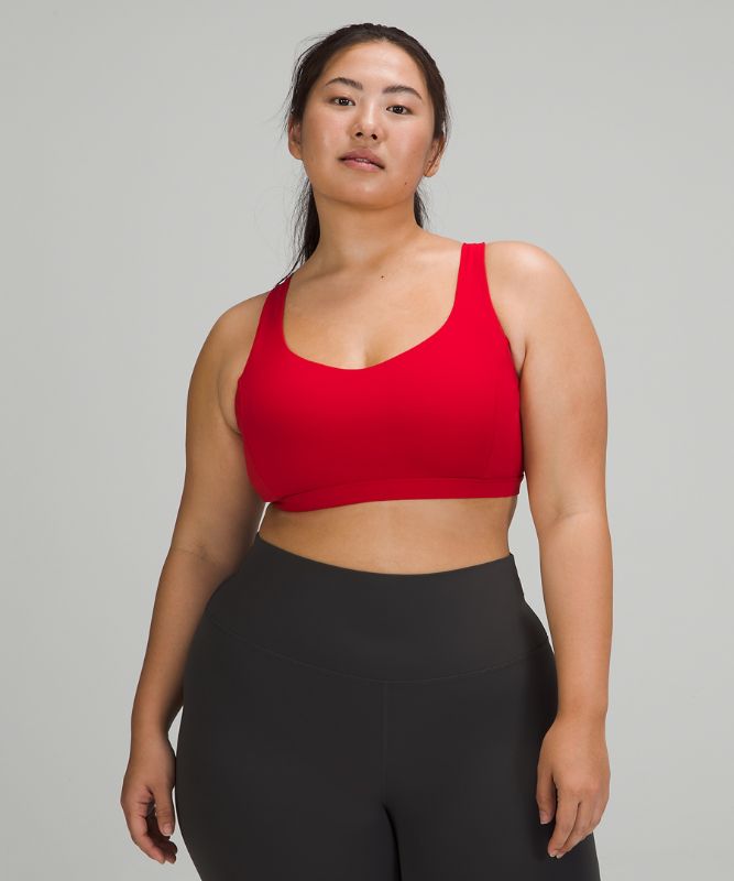 Sports Bras Lululemon Free to Be Serene Bra Light Support, C/D Cup Mujer Rojos Oscuro | 23845-TKVI