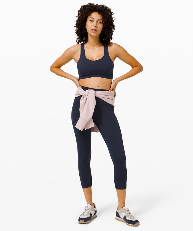 Sports Bras Lululemon Free to Be Serene Bra Light Support, C/D Cup Mujer Azul Marino Rosas Grises Marrom | 27358-UIOW