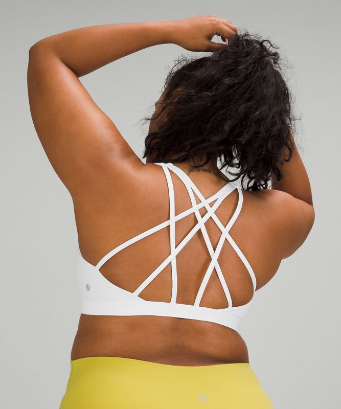 Sports Bras Lululemon Free to Be Serene Bra Light Support, C/D Cup Mujer Blancos | 76345-AFSX