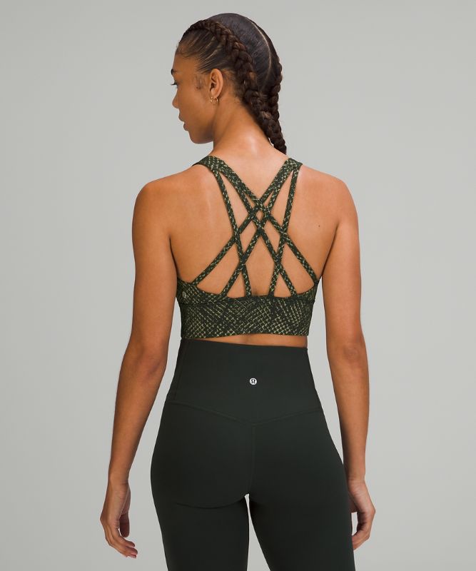 Sports Bras Lululemon Free to Be Serene Bra Long Mujer Verdes | 62031-VWDL