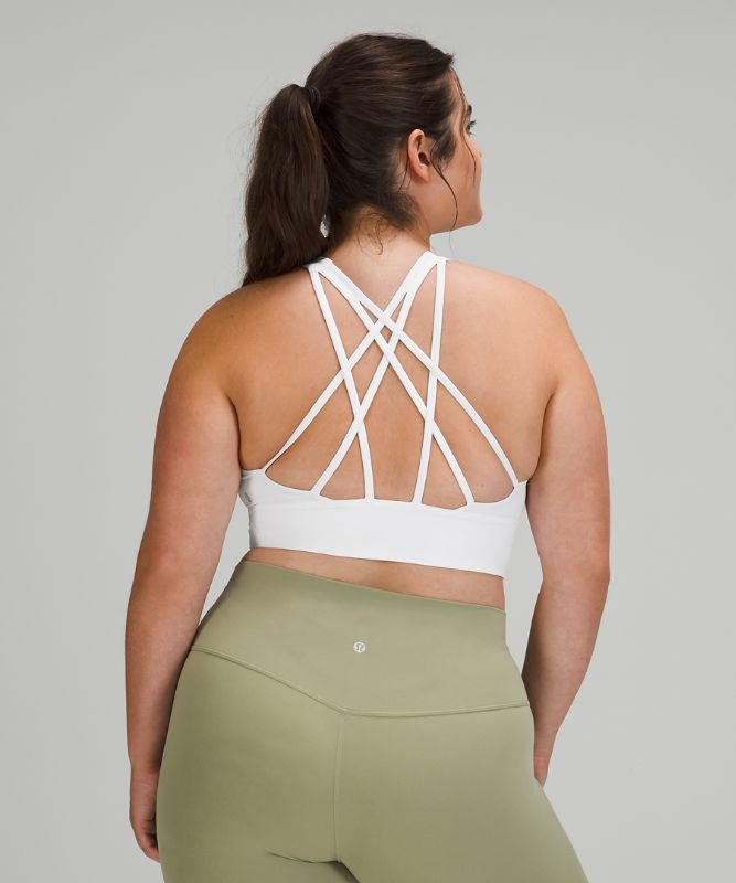 Sports Bras Lululemon Free to Be Serene Bra Longline Online Only Light Support, C/D Cup Mujer Blancos | 42807-HJYA