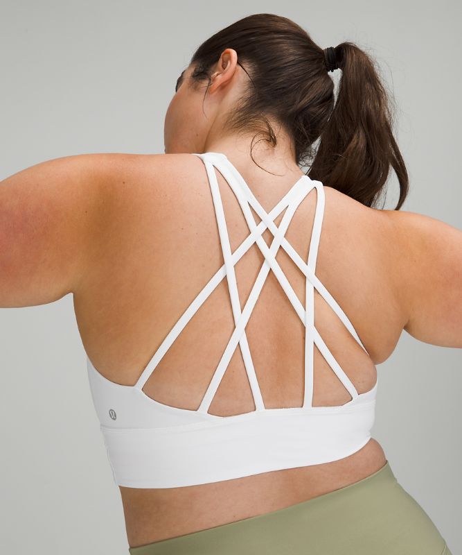 Sports Bras Lululemon Free to Be Serene Bra Longline Online Only Light Support, C/D Cup Mujer Blancos | 42807-HJYA