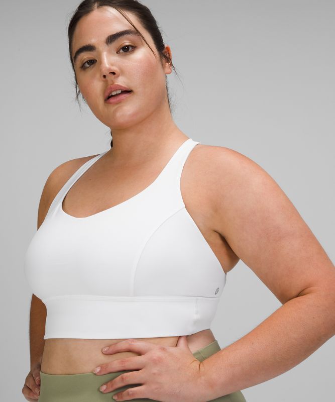 Sports Bras Lululemon Free to Be Serene Bra Longline Online Only Light Support, C/D Cup Mujer Blancos | 42807-HJYA