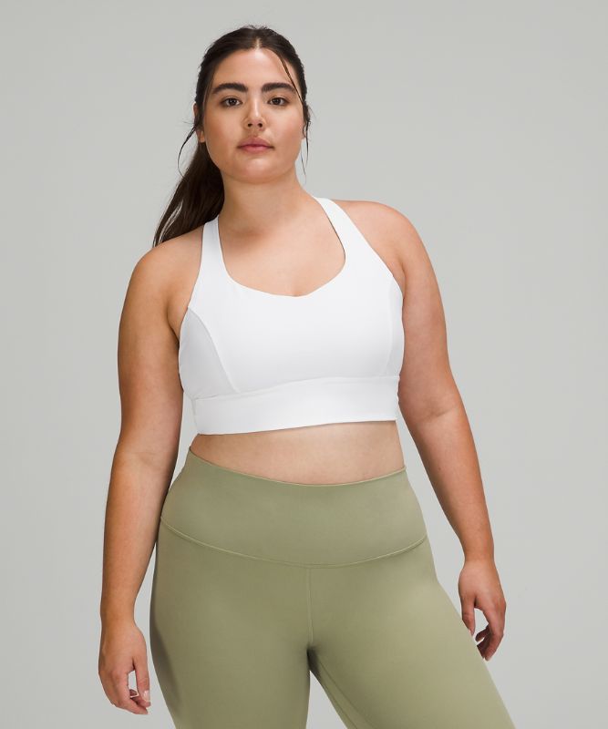 Sports Bras Lululemon Free to Be Serene Bra Longline Online Only Light Support, C/D Cup Mujer Blancos | 42807-HJYA