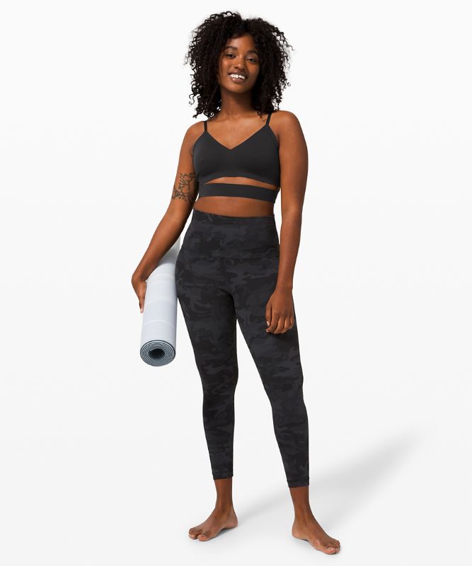 Sports Bras Lululemon Happy Warrior Bra Mujer Negros | 82301-ICNM