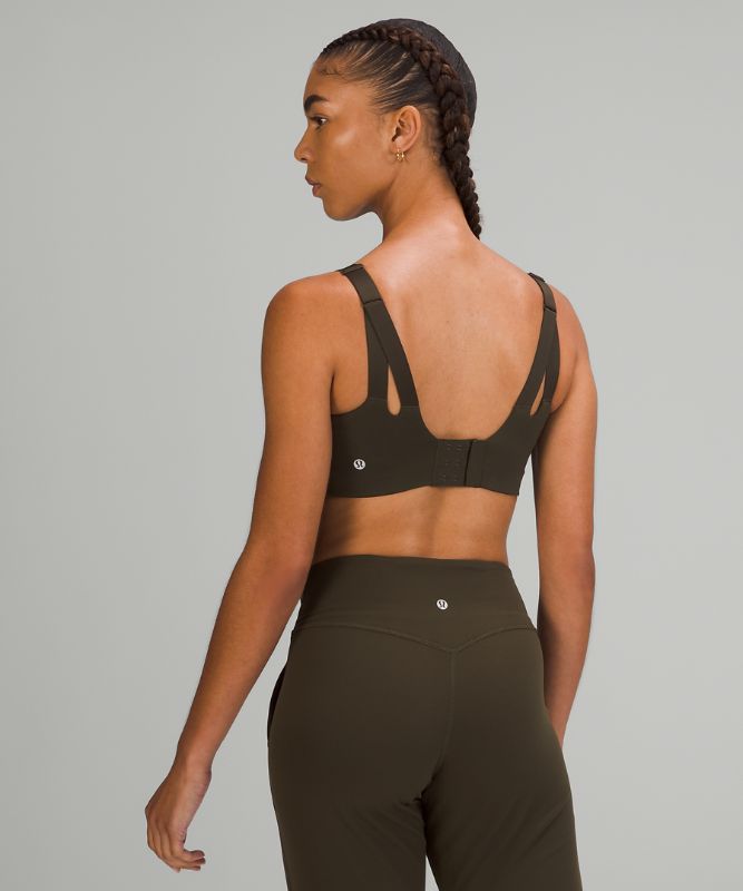 Sports Bras Lululemon In Alignment Bra D-G Mujer Verde Oliva Oscuro | 10576-WNVC