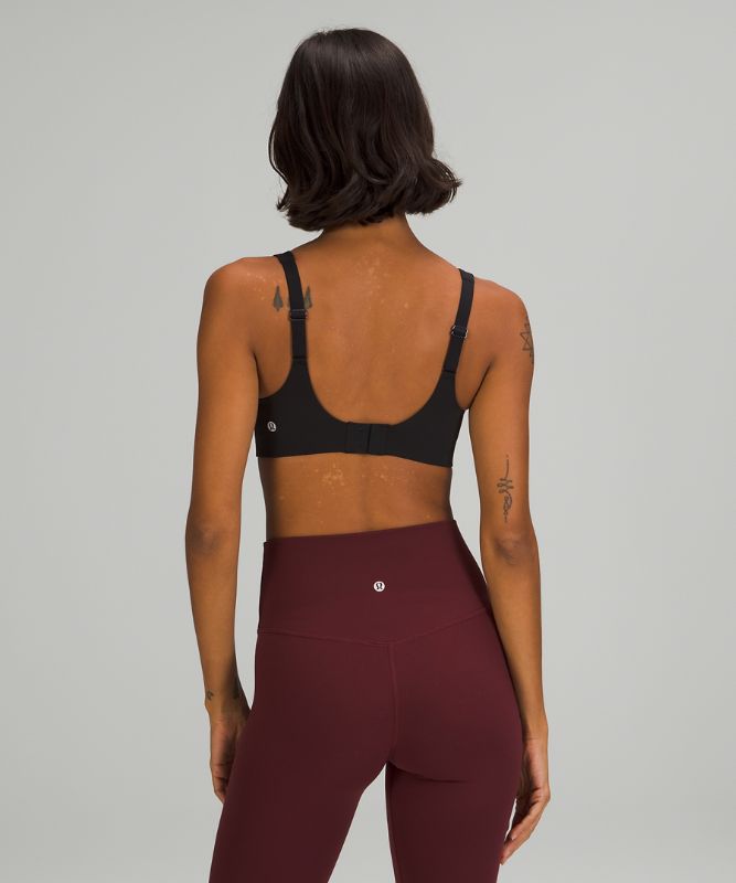 Sports Bras Lululemon In Alignment Straight Strap Bra Light Support, A/B Cup Mujer Negros | 39672-XSGL