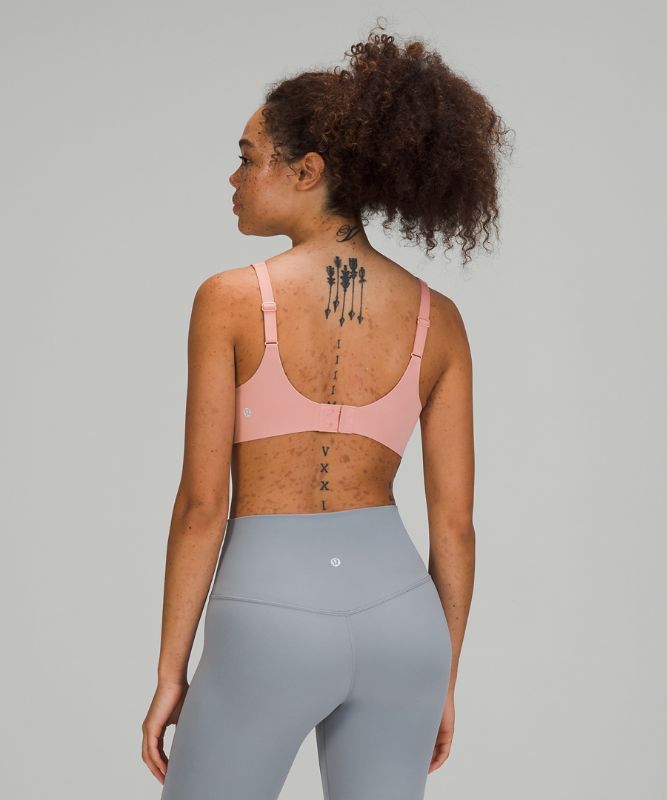 Sports Bras Lululemon In Alignment Straight Strap Bra Light Support, A/B Cup Mujer Rosas | 46301-ZTEI