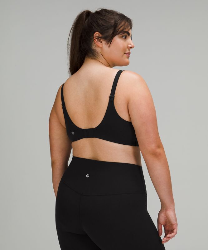 Sports Bras Lululemon In Alignment Straight Strap Bra Light Support, C/D Cup Mujer Negros | 41527-ALDY