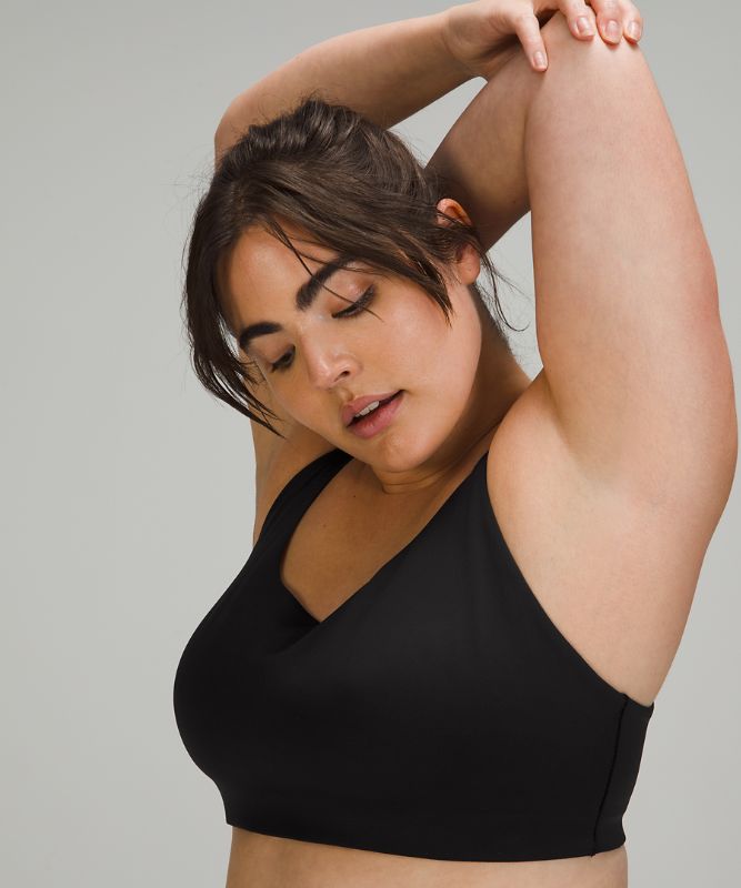 Sports Bras Lululemon In Alignment Straight Strap Bra Light Support, C/D Cup Mujer Negros | 41527-ALDY