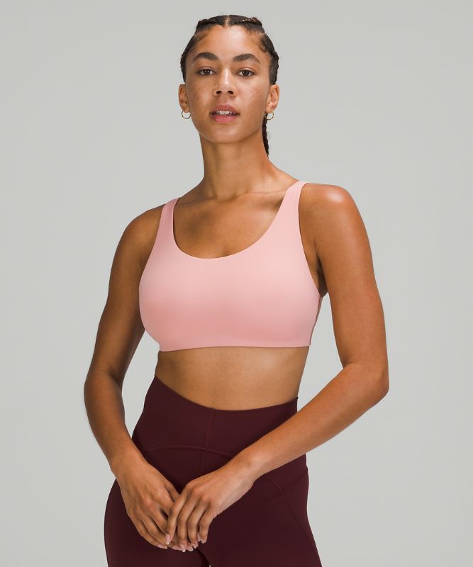 Sports Bras Lululemon In Alignment Straight Strap Bra Light Support, C/D Cup Mujer Rosas | 71620-JRPS