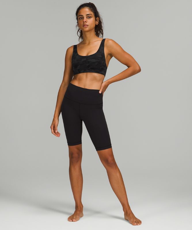 Sports Bras Lululemon In Alignment Straight-Strap Bra A/B Mujer Camuflados Negros Multicolor | 07394-NLEX