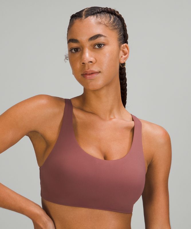 Sports Bras Lululemon In Alignment Straight-Strap Bra C/D Mujer Smoky Topaz | 30597-GHYK