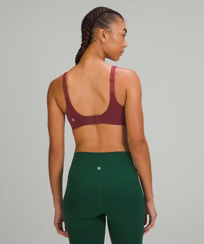 Sports Bras Lululemon In Alignment Straight-Strap Bra C/D Mujer Mulled Wine | 16945-FCHY