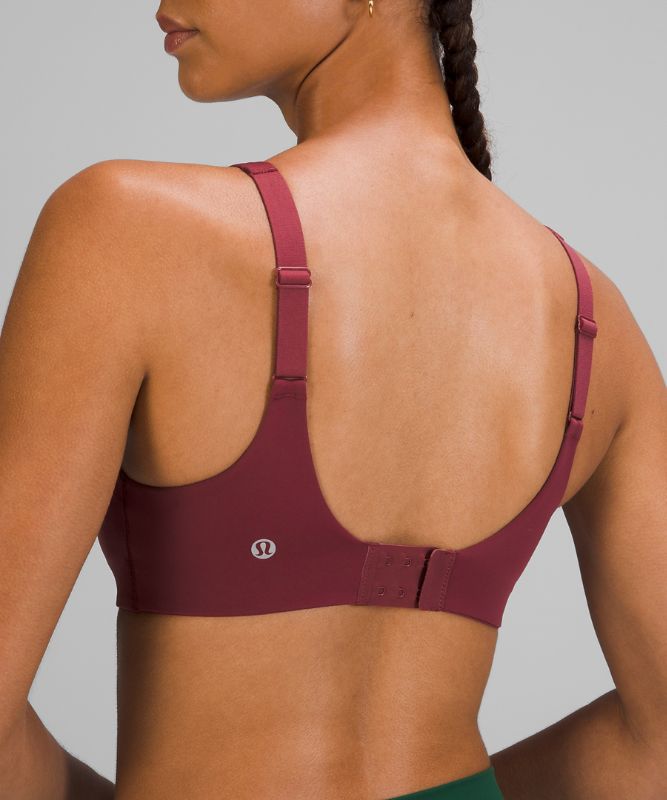 Sports Bras Lululemon In Alignment Straight-Strap Bra C/D Mujer Mulled Wine | 16945-FCHY