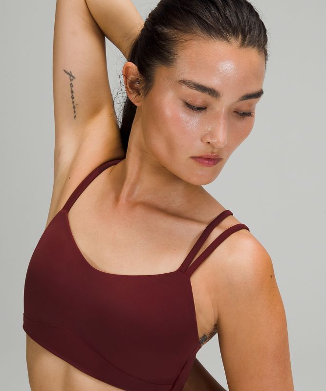 Sports Bras Lululemon Like a Cloud Bra Light Support, B/C Cup Mujer Rojos Vino | 70538-DZOF