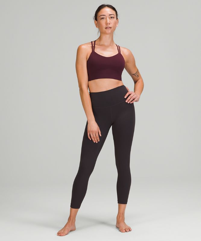 Sports Bras Lululemon Like a Cloud Long-Line Bra B/C Mujer Cassis | 92865-SJKD