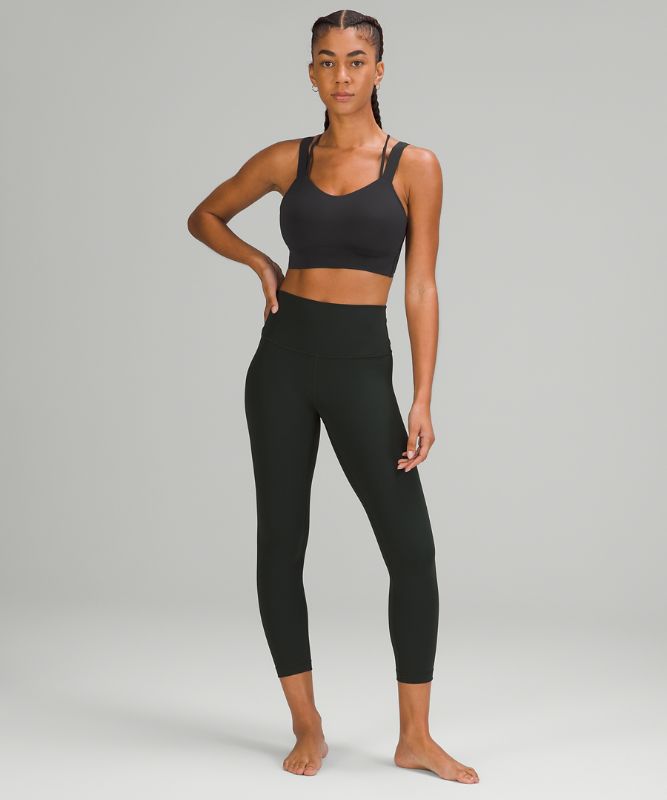 Sports Bras Lululemon Like a Cloud Longline Bra Light Support, D/DD Cup Mujer Negros | 42159-ZRSM