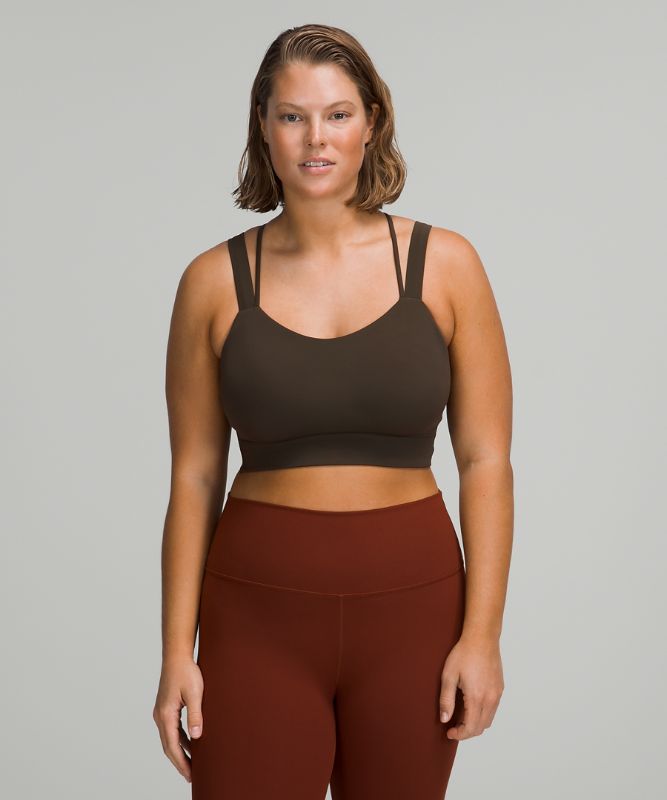 Sports Bras Lululemon Like a Cloud Longline Bra Light Support, D/DD Cup Mujer Verde Oliva Oscuro | 24318-CUZT