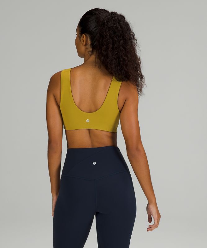 Sports Bras Lululemon Nulu Cross-Front Yoga Bra Light Support, B/C Cup Mujer Dorados | 15468-AYEF