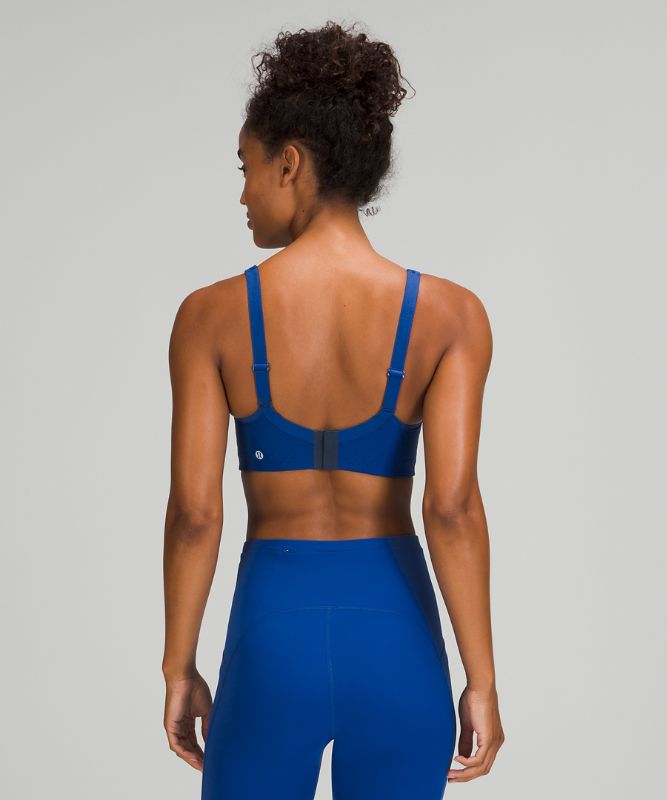 Sports Bras Lululemon Run Times Bra High Support, B–G Cups Mujer Azules | 91758-JINA