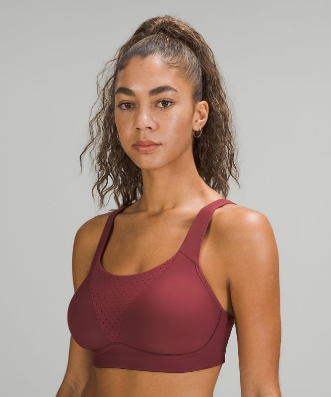 Sports Bras Lululemon Run Times Bra Mujer Mulled Wine | 86274-ZBFP