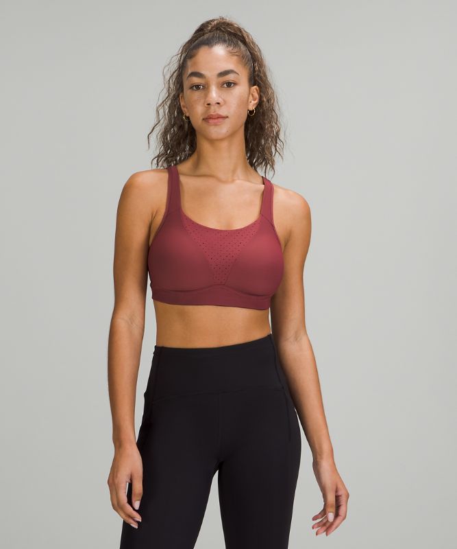 Sports Bras Lululemon Run Times Bra Mujer Mulled Wine | 86274-ZBFP