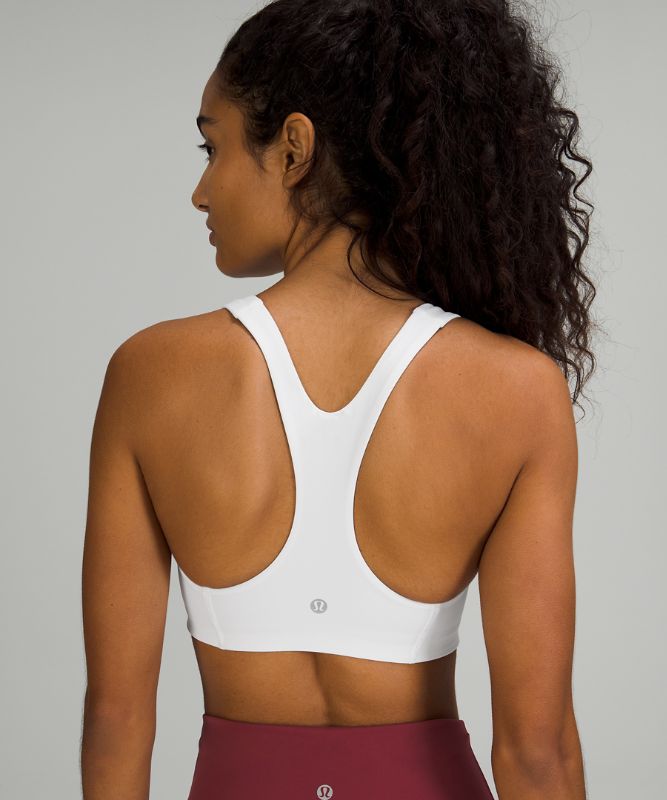 Sports Bras Lululemon Wunder Train Bra Medium Support, C/D Cup Mujer Blancos | 89362-XTIW