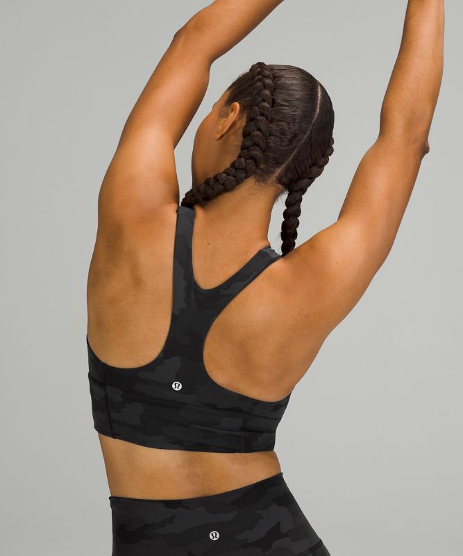 Sports Bras Lululemon Wunder Train Long-Line Bra Mujer Camuflados Negros Multicolor | 72139-HVNA