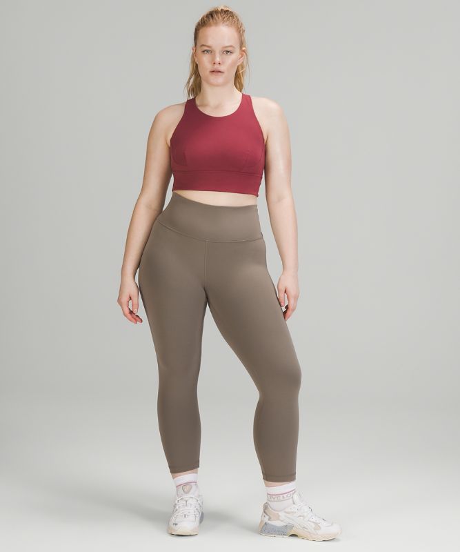 Sports Bras Lululemon Wunder Train Long-Line Bra Mujer Mulled Wine | 24316-DXUI